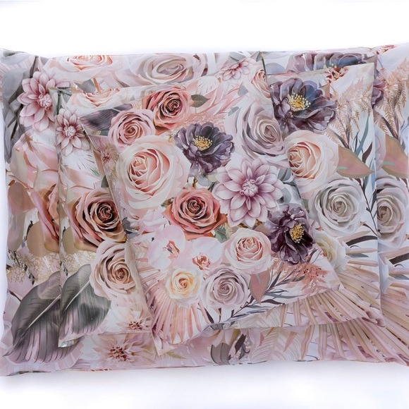 15 boho flower print polymailers 14x17 - Picture 4 of 4